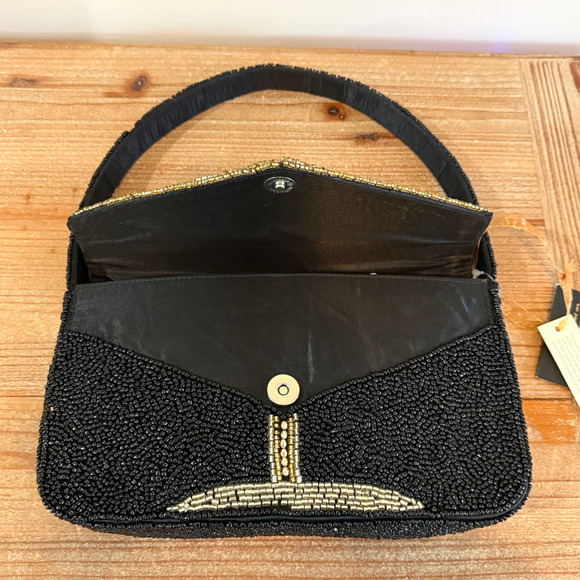 Viral Beaded Dirty Martini Shoulder Bag Purse Made in India NWT - Picture 5 of 9